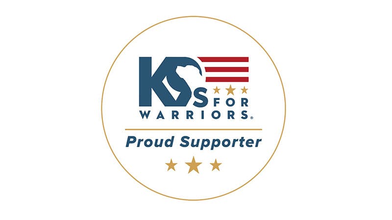 K9s for Warriors logo
