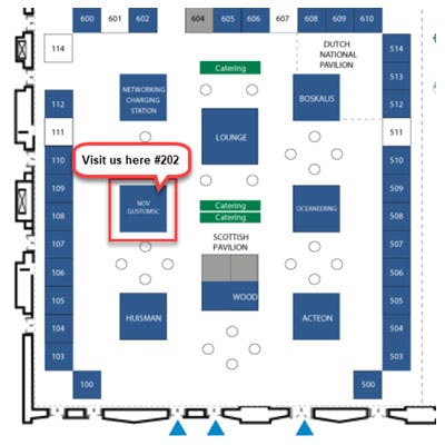 Floating Wind Solutions 2022, booth map